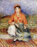 Pierre Renoir Algerian Girl painting